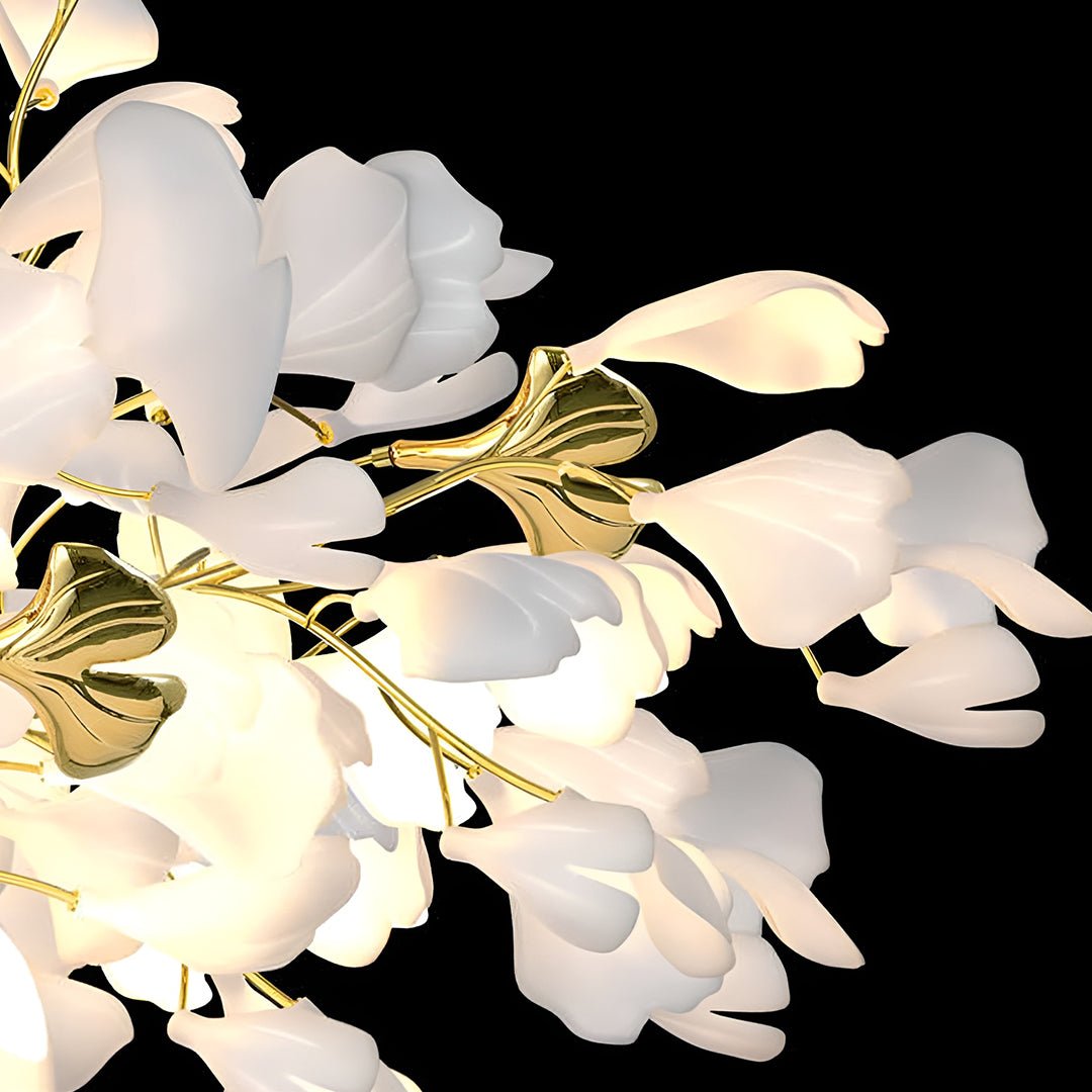 Ginkgo Chandelier A - Serene Luminaire
