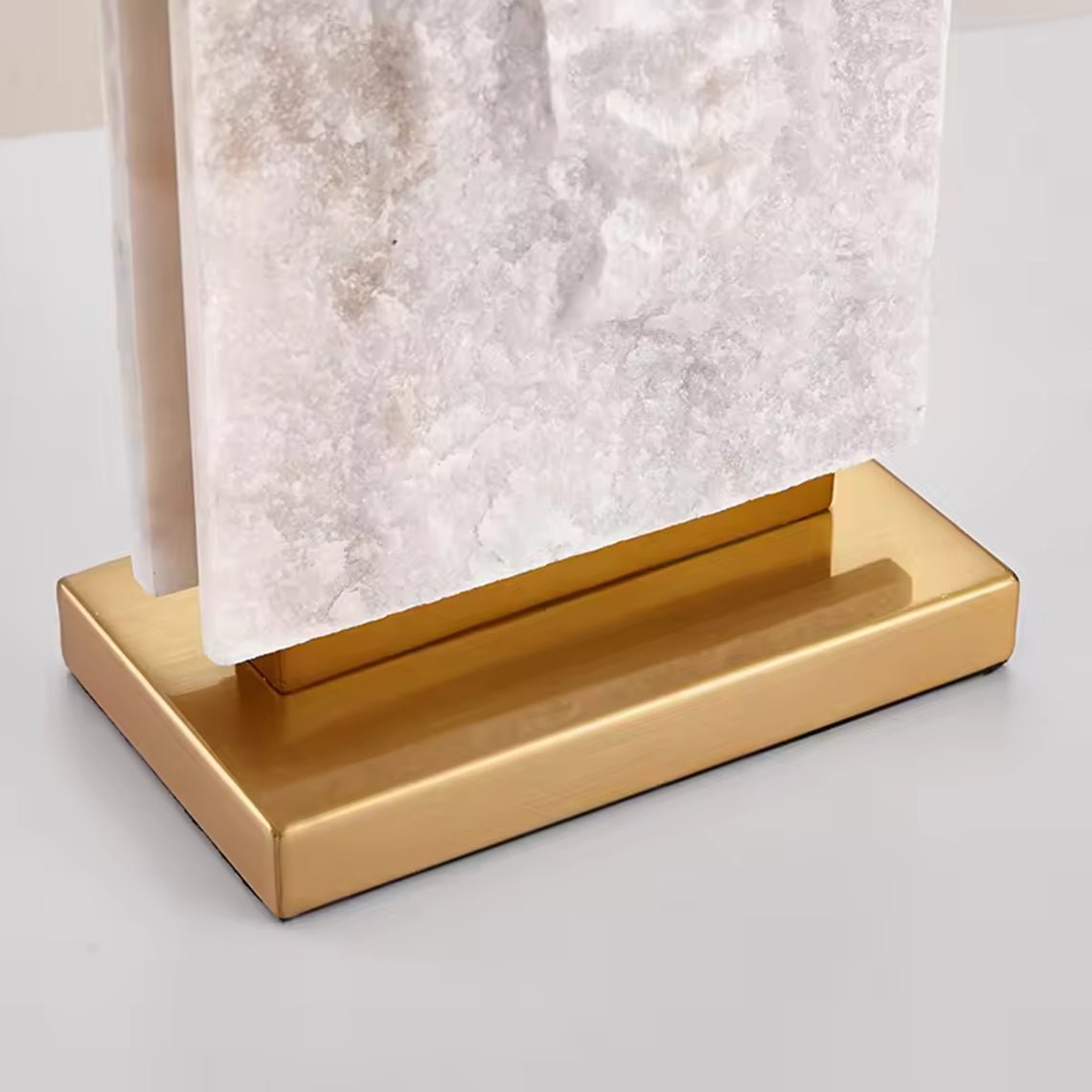 Serene Home Maddox 27" Modern Rectangular Marble Table Lamp - Serene Luminaire