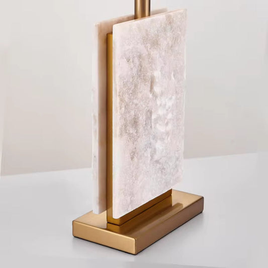 Serene Home Maddox 27" Modern Rectangular Marble Table Lamp - Serene Luminaire