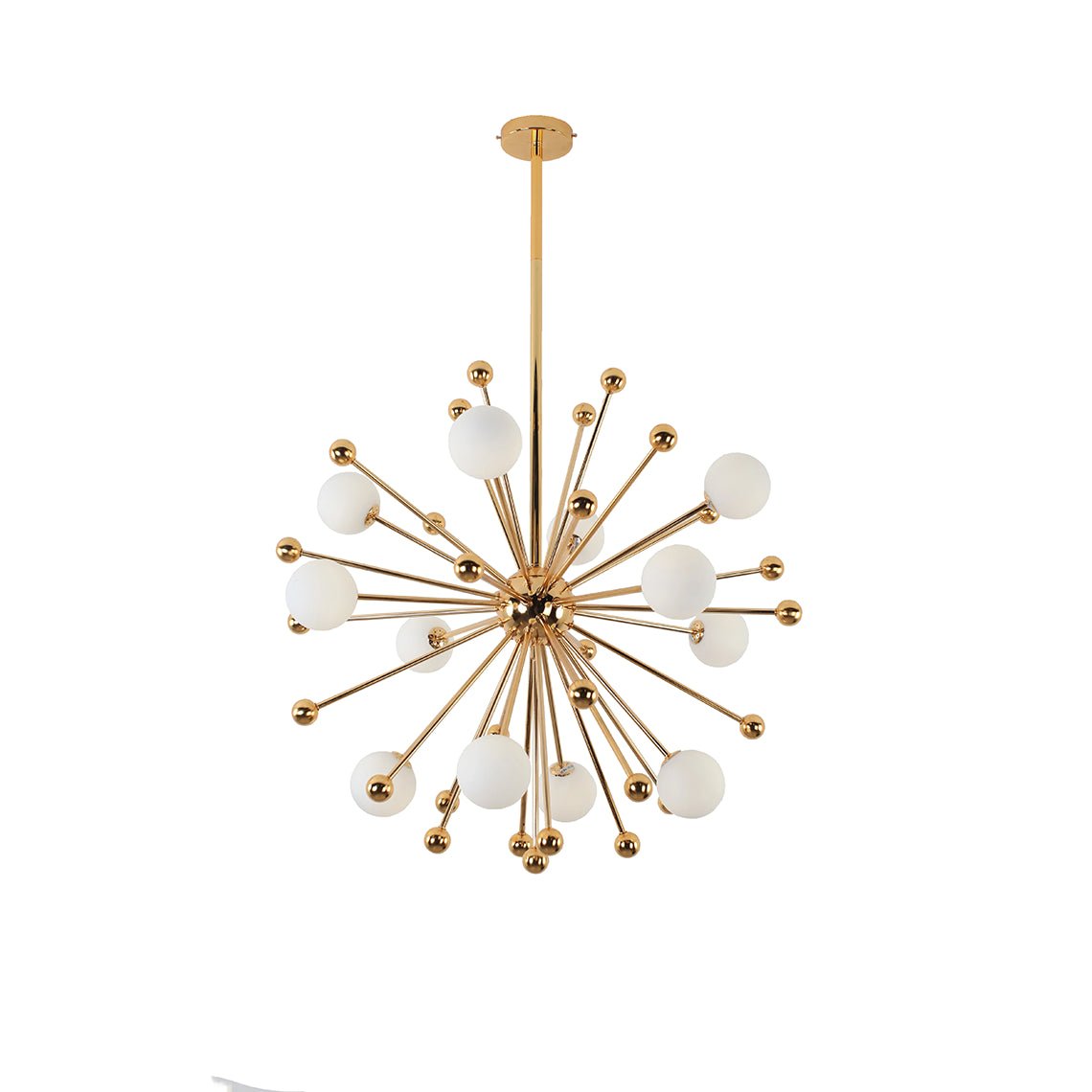 18 - Lights Modern Gold Sputnik Chandelier - Serene Luminaire