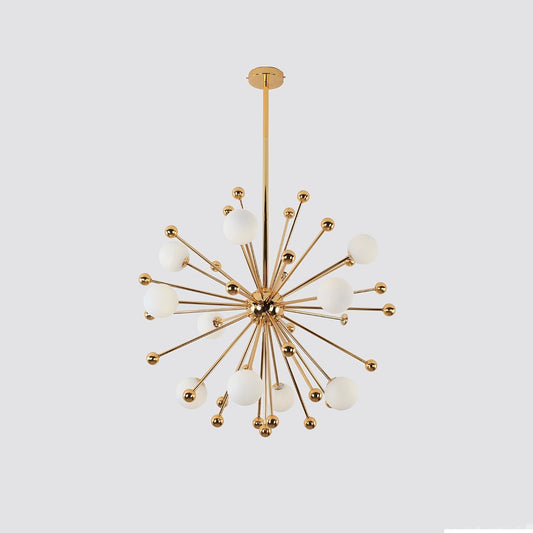 18 - Lights Modern Gold Sputnik Chandelier - Serene Luminaire