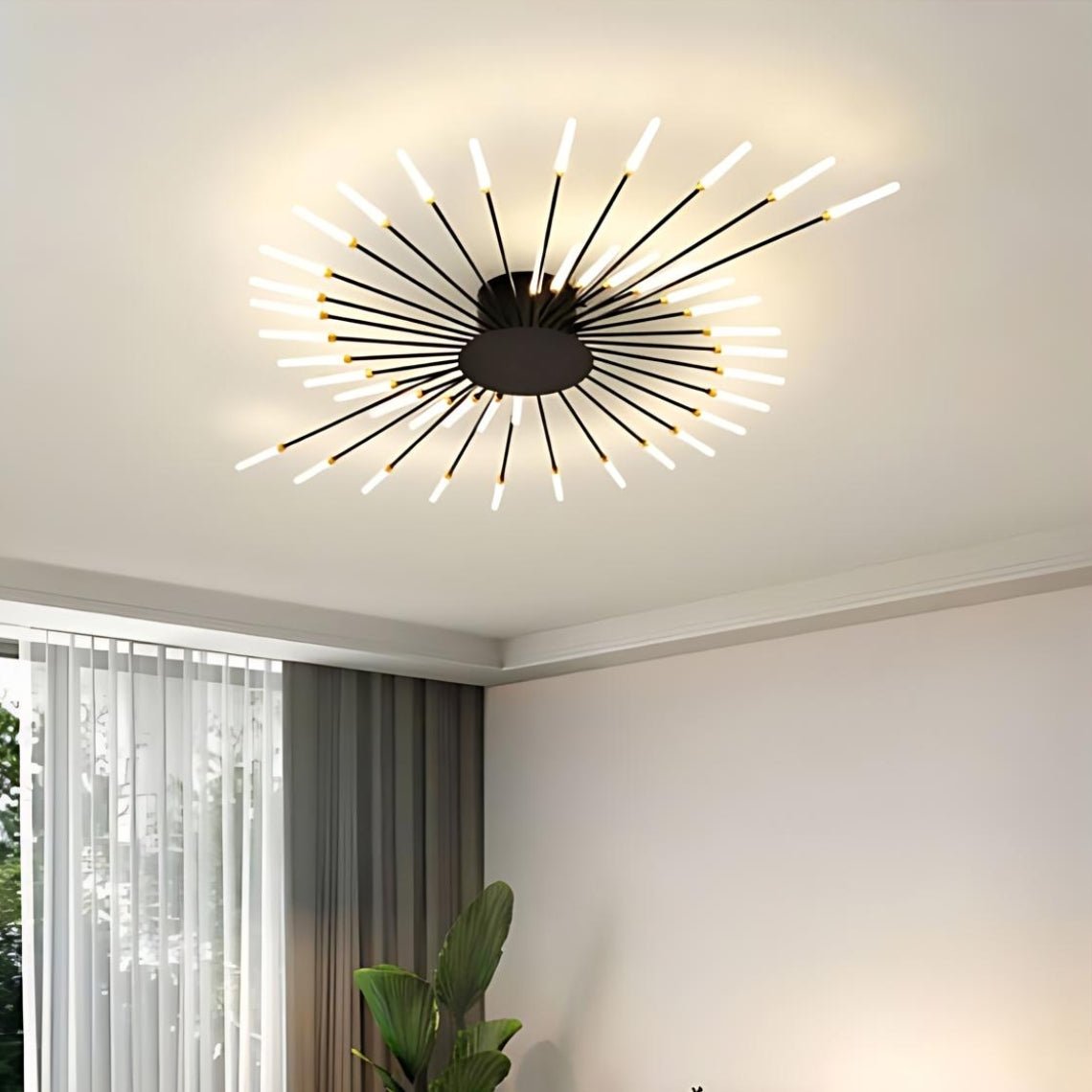 42 Heads Ceiling Lights Fixture Contemporary LED Flush Mount Ceiling Lights - Serene Luminaire
