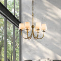Arnold 24" Shaded Shaded Chandelier - Serene Luminaire