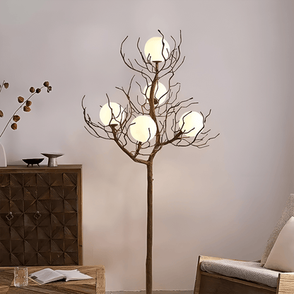 Brass Tree Branch Floor Lamp - Serene Luminaire