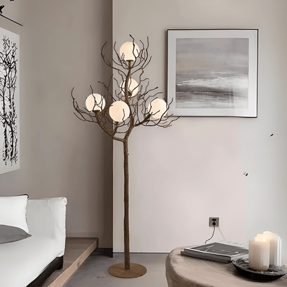 Brass Tree Branch Floor Lamp - Serene Luminaire