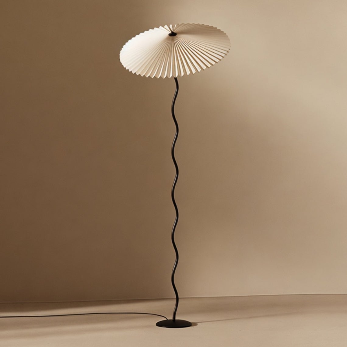 French Pleated Floor and Table Lamps - Serene Luminaire