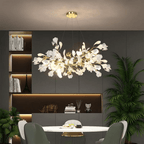 Ginkgo Chandelier A - Serene Luminaire