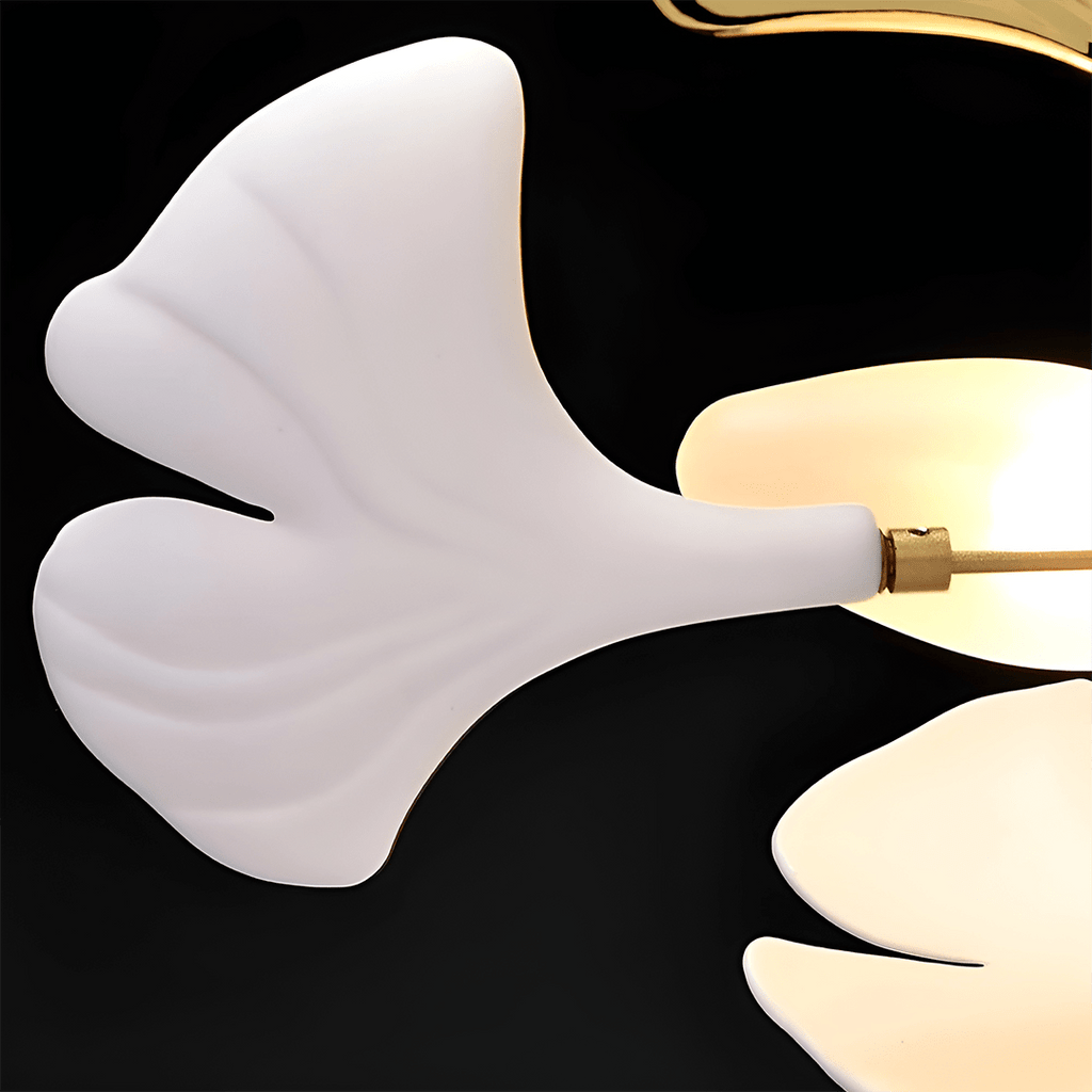 Ginkgo Chandelier C - Serene Luminaire