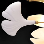 Ginkgo Chandelier C - Serene Luminaire