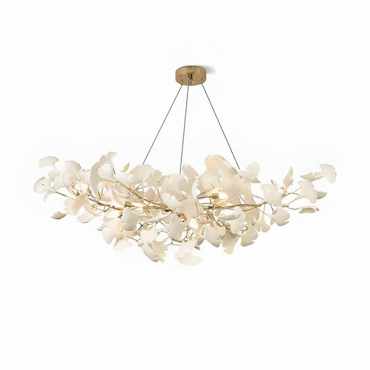 Ginkgo Chandelier C - Serene Luminaire