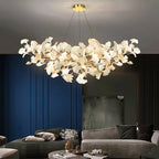 Ginkgo Chandelier C - Serene Luminaire