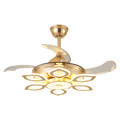Iris Ceiling Fan with Lights for Summer and Winter - Serene Luminaire