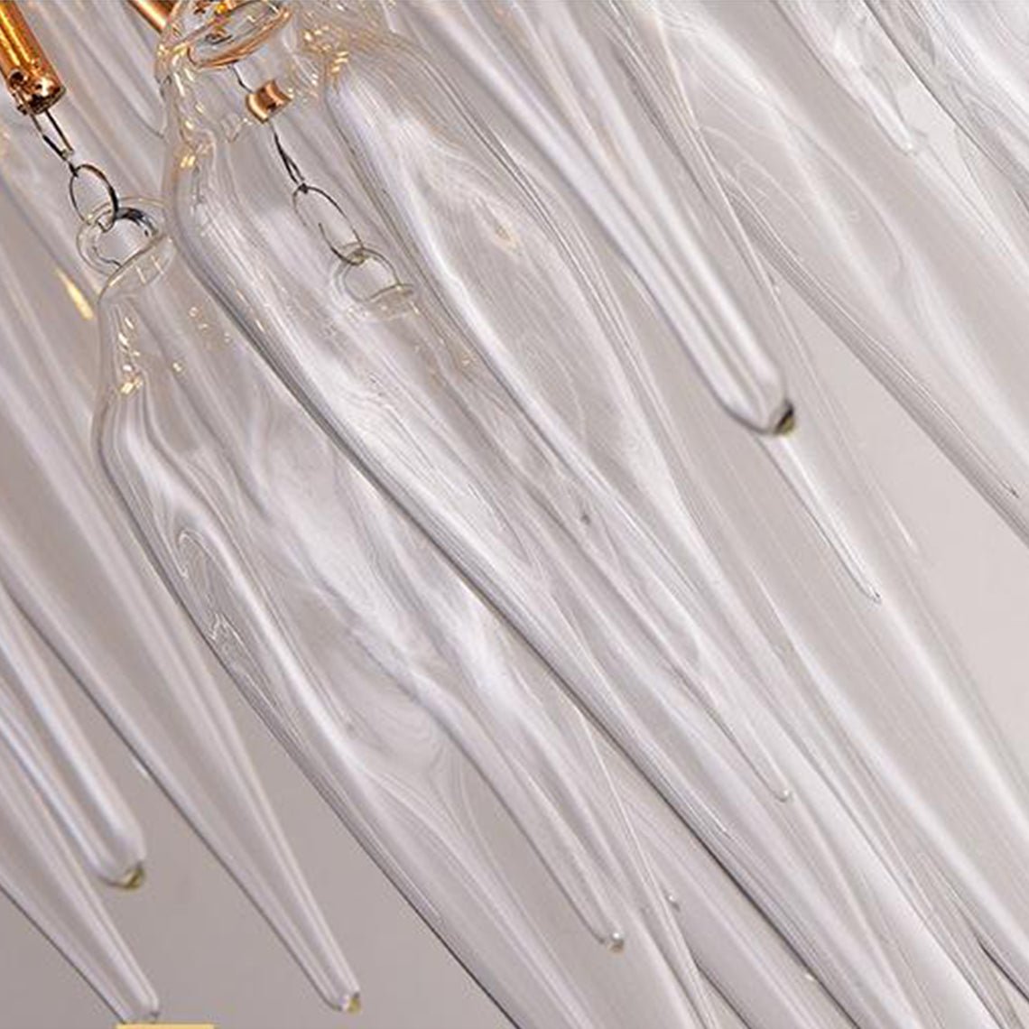 Modern Tree Branch Icicle Chandelier - Serene Luminaire