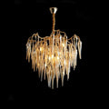 Modern Tree Branch Icicle Chandelier - Serene Luminaire
