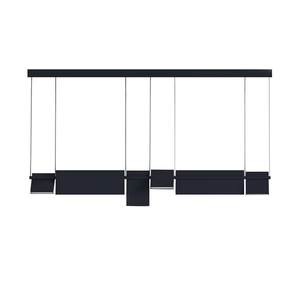 Radiant Office Elegance LED Chandelier - Serene Luminaire