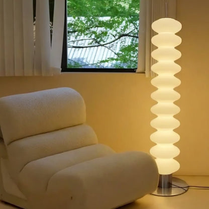 Stratus Modern Minimalist Wavy Floor Lamp - Serene Luminaire