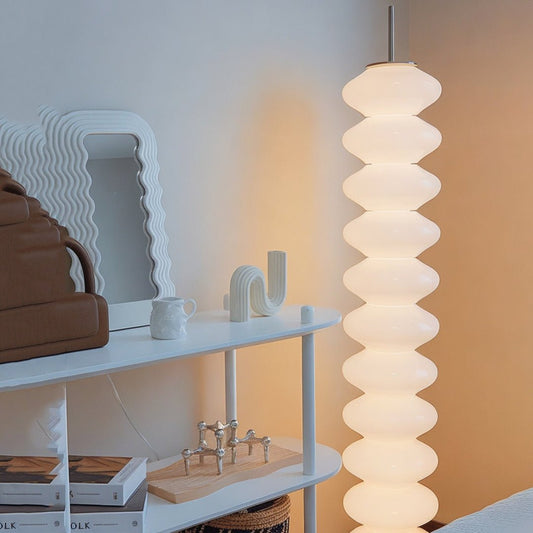 Stratus Modern Minimalist Wavy Floor Lamp - Serene Luminaire